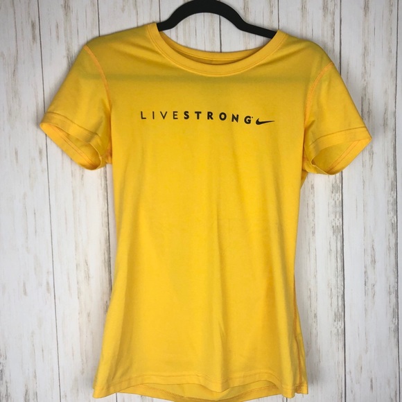 Nike Tops - Nike dri fit tee livestrong